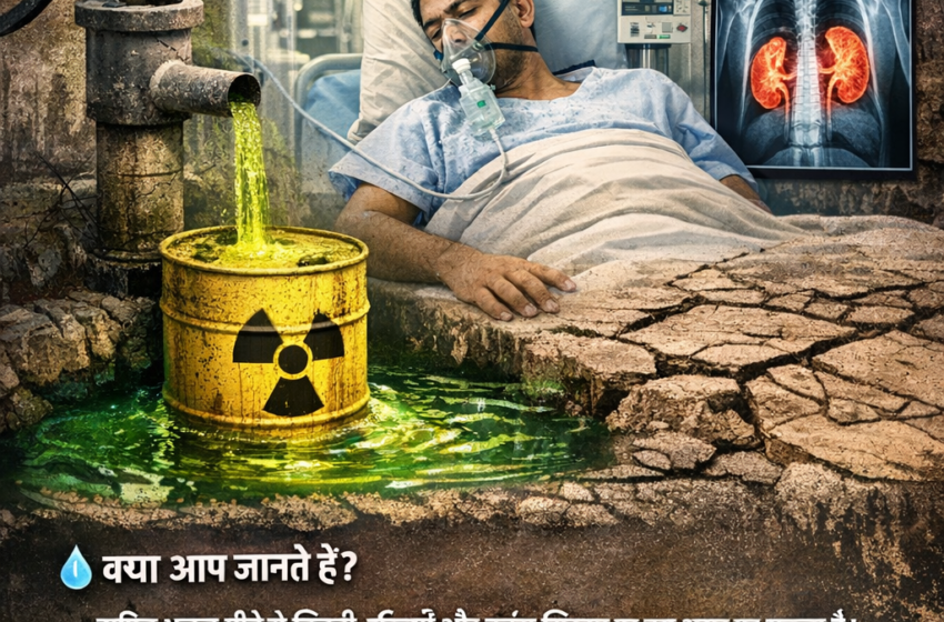  दिल्ली के भूजल में यूरेनियम, गंभीर सेहत का हो सकता है संकट