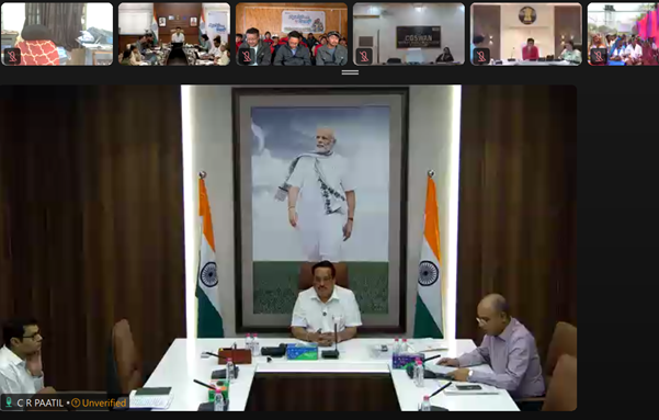  सुजल ग्राम संवाद में जल सुरक्षा एवं अंतिम छोर तक सेवा पहुंचाने पर जल शक्ति मंत्री सीआर पाटिल ने दिया जोर