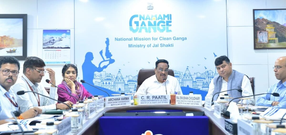 Jal Shakti Minister CR Paatil chairs 20th Meeting of Empowered Task Force on Ganga Rejuvenation